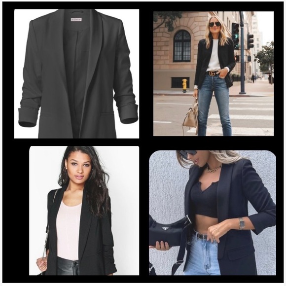 Haberdashery Black Wool Blazer ❤️New Listing❤️ - Picture 3 of 7